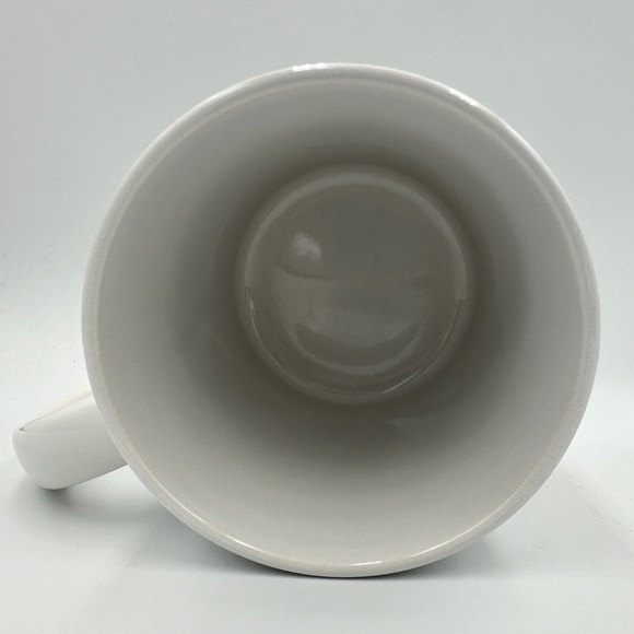 Disney Mickey Mouse Ceramic Coffee Mug 11 oz Capacity White NWT Cartoon Monogram - Picture 6 of 9